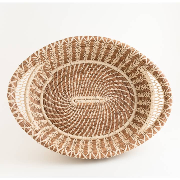 Mayan Hands - Wholesale Basket - Large Haida Basket1