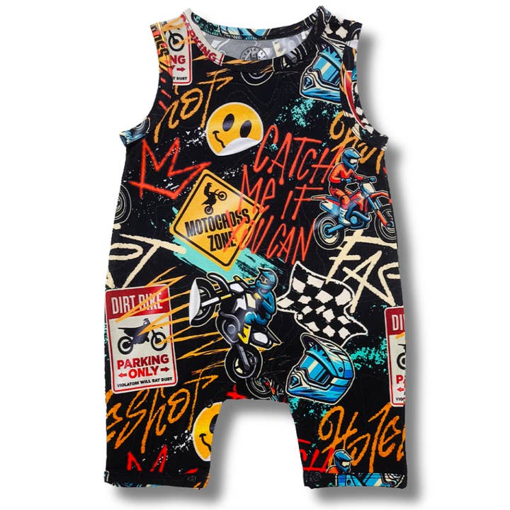 Strictly Wild - Wholesale Bodysuit (Non-Footed) - Baby - Catch Me If You Can Romper