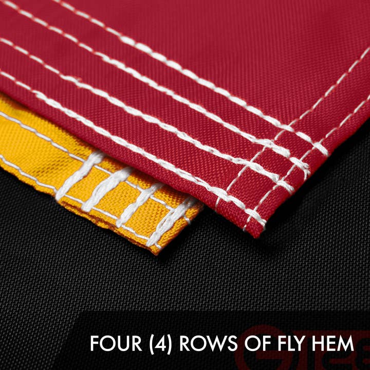 G128 - Wholesale Flag - G128 Maryland State Flag | 3x5 Ft | ToughWeave Series Embroidered 300D Polyester | Embroidered Design, Indoor/Outdoor, Brass Grommets5