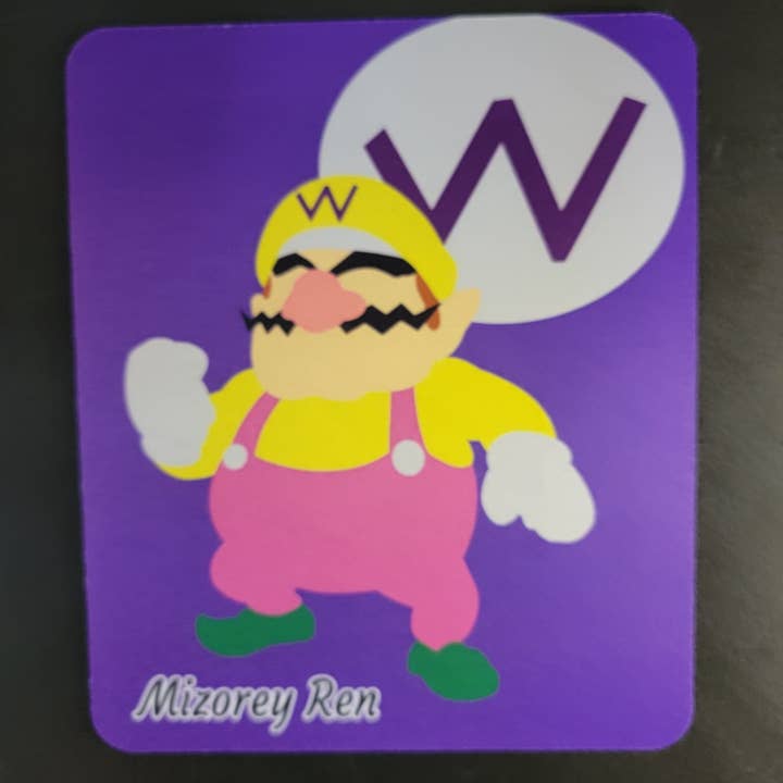 Wario Mousepad for wholesale by Mizorey Ren