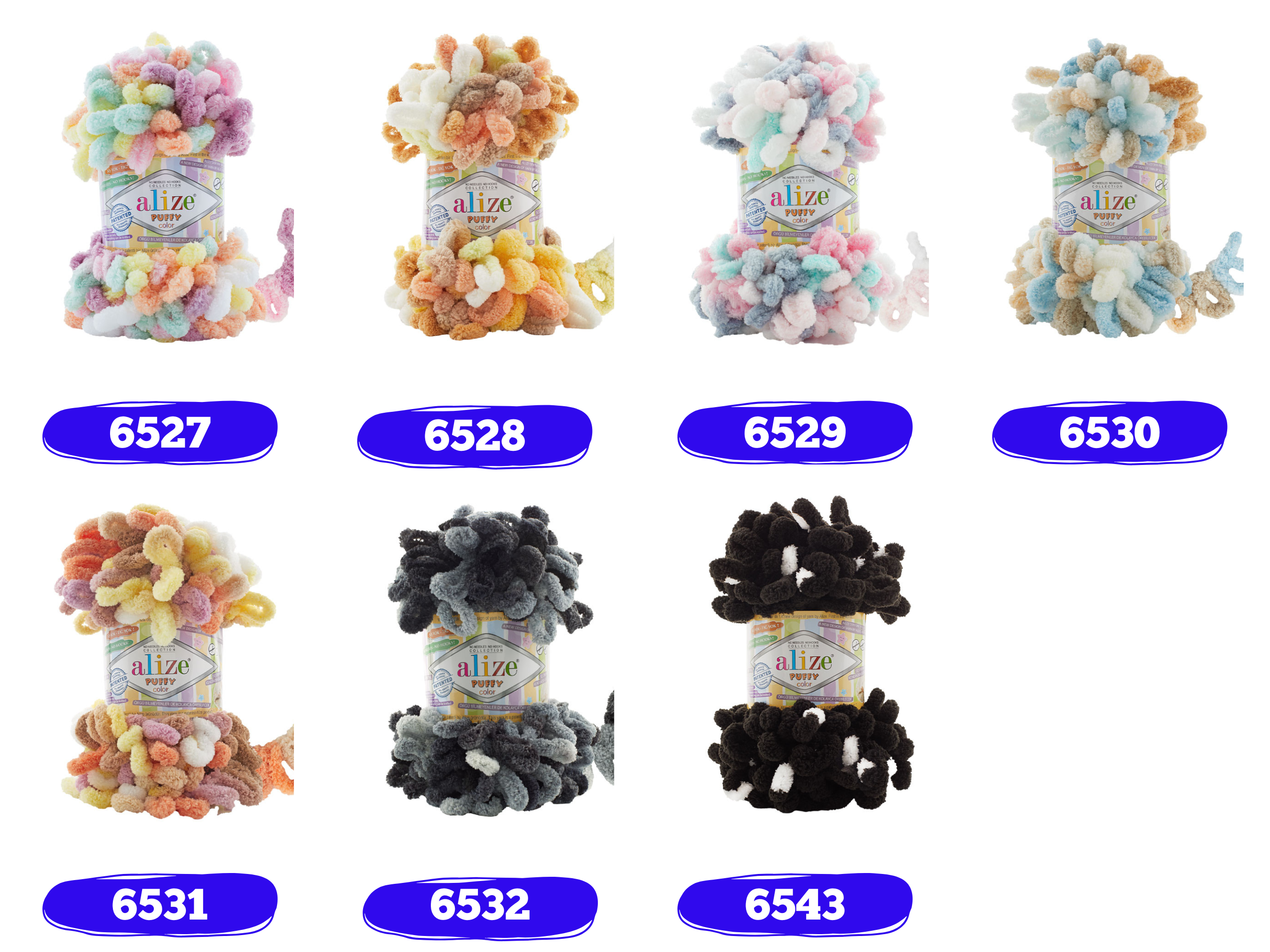 Craftsyarn - Wholesale Yarn - Alize Puffy Color, Blanket Yarn, Soft Baby Yarn, Alize Yarn4