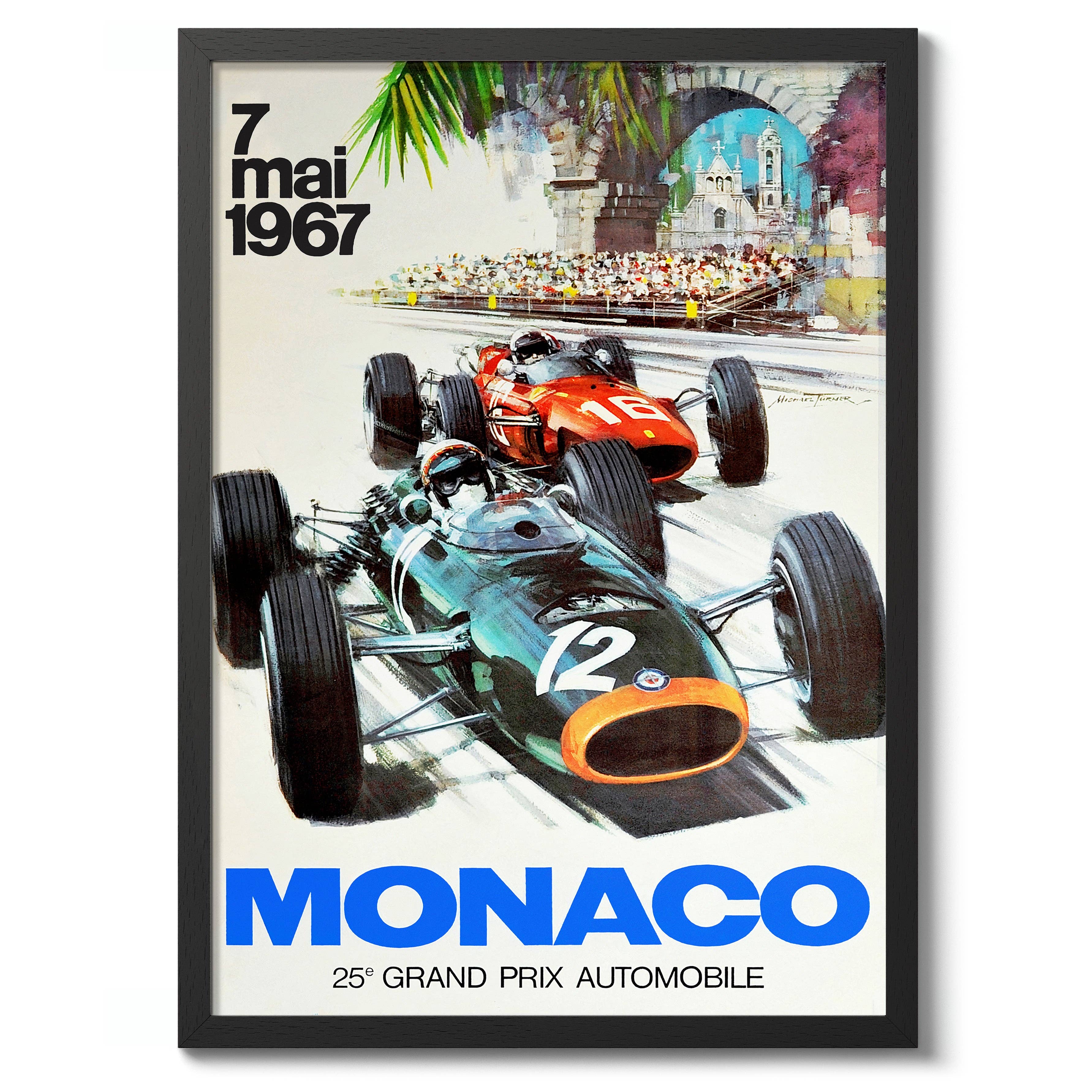 Animato – wholesale Poster – Monacos Grand Prix - 19677