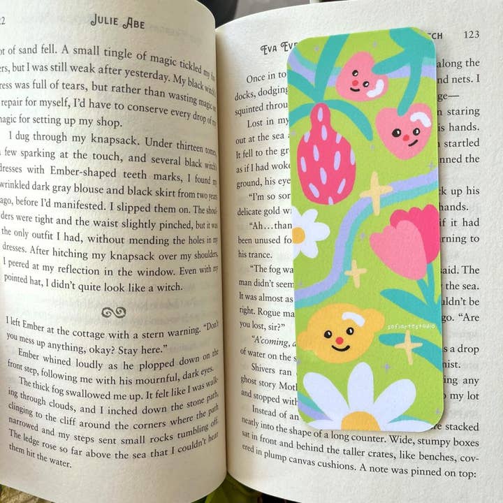 Sofi Arte Studio - Wholesale Bookmark - Fruits and Flowers Bookmark1
