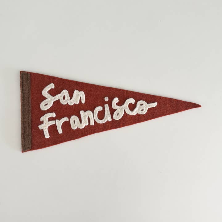 San Francisco City Flag - 2 Colors for wholesale by Love Through Letterpress