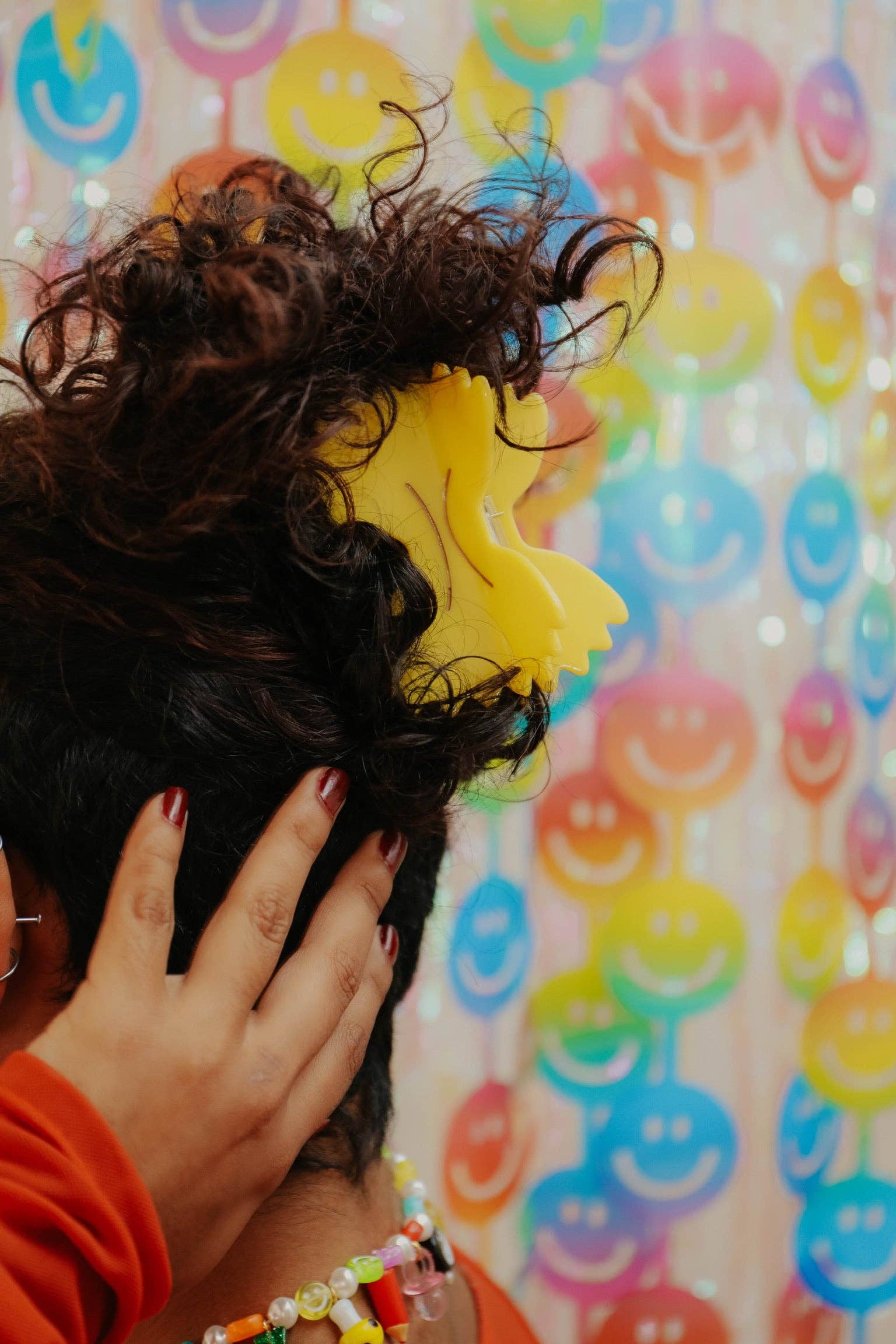 The Peach Fuzz - Wholesale Hair Accessories Set - Women's - Farfalle Pasta Hair Claw5