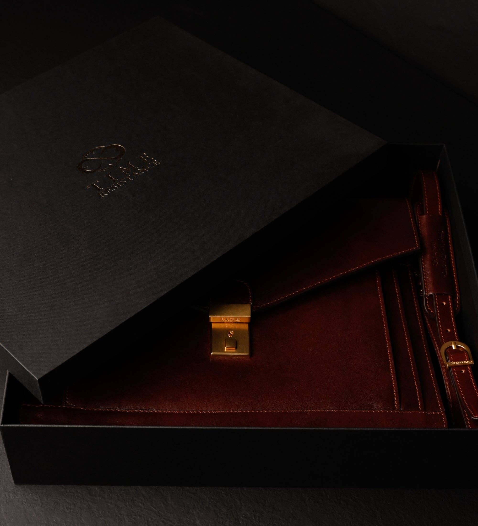 Time Resistance – Großhandel Aktentasche – Unisex – Klassische Design-Lederaktentasche - Der Magus9