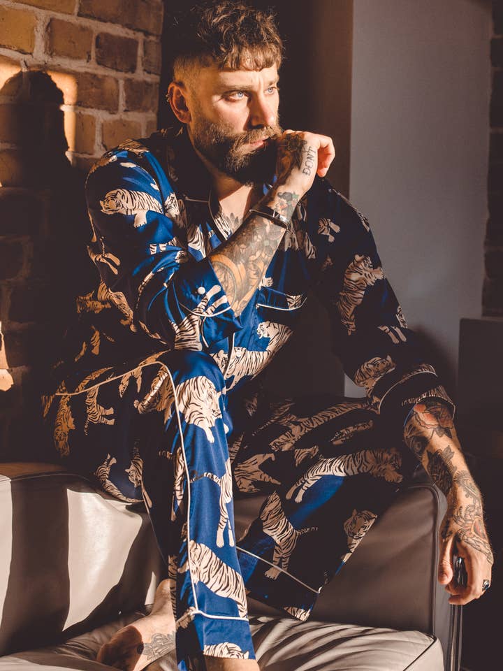 Averie - Wholesale Sleepwear Set - Men's - Zayden Pajama6