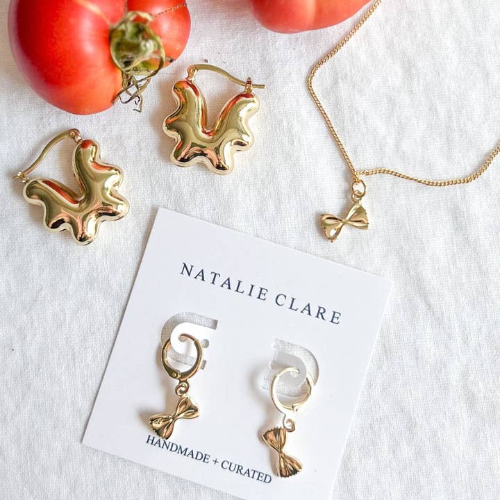 Natalie Clare Collections - Wholesale Hoop Earrings - Ravioli Hoops3