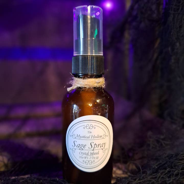 "Sage" Crystal Infused Room Mist for wholesale by The Mystical Hollow