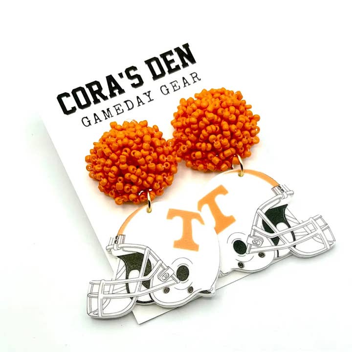 Cora's Den - Wholesale Dangle Earrings - Tennessee Vols Earrings