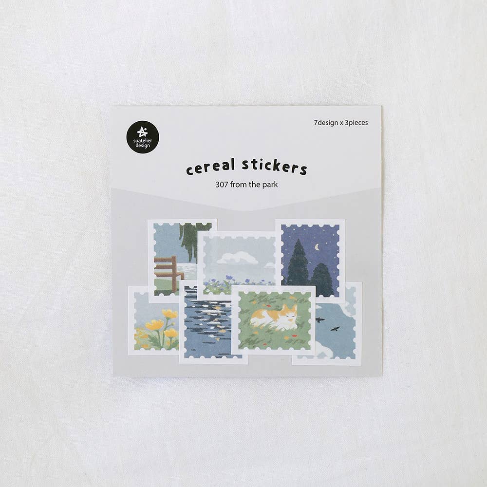 Suatelier Cereal Sticker Set - From the Park