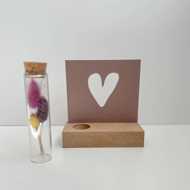 SEQ LIFESTYLE - Wholesale Gift Box - Gift box size S - Pink Flower Tube1