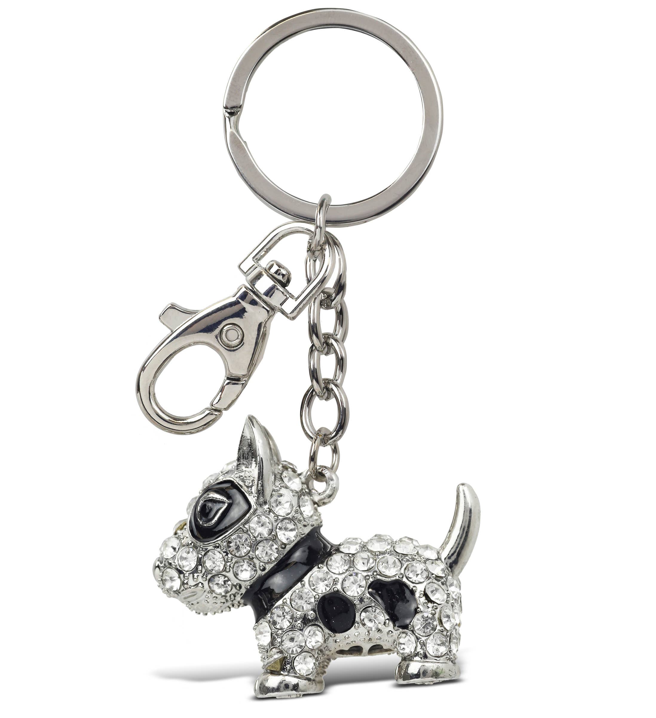 Cota Global - Wholesale Keychain - Unisex - Sparkling Charms - Bull Terrier Dog0