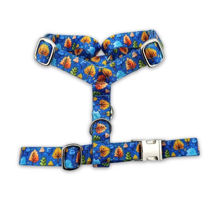 Harnais pour chien motif forêt pour la vente par Stylidog