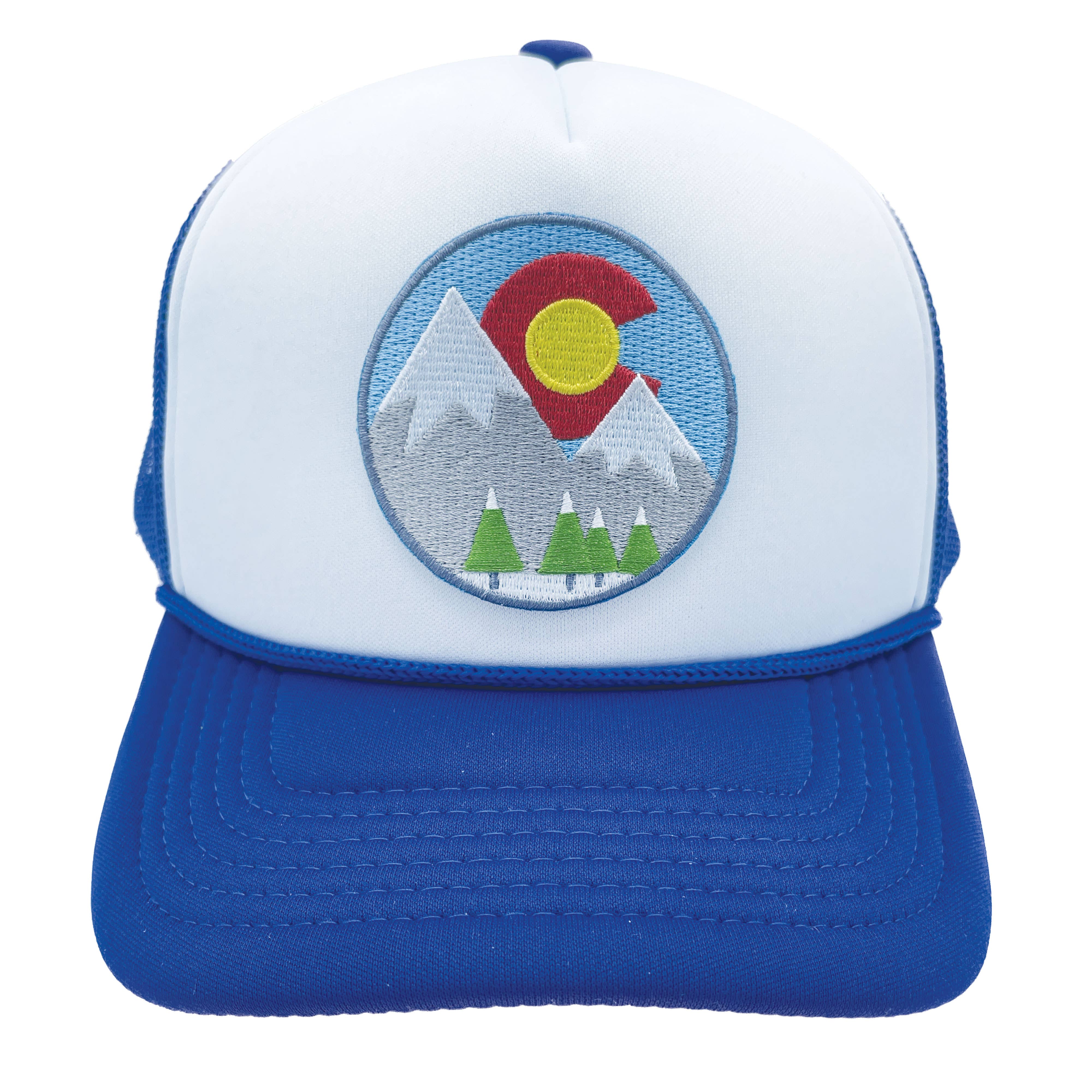 Hey Mountains - Vente Chapeau – enfant - Casquette Trucker Enfant Colorado Montagne C2