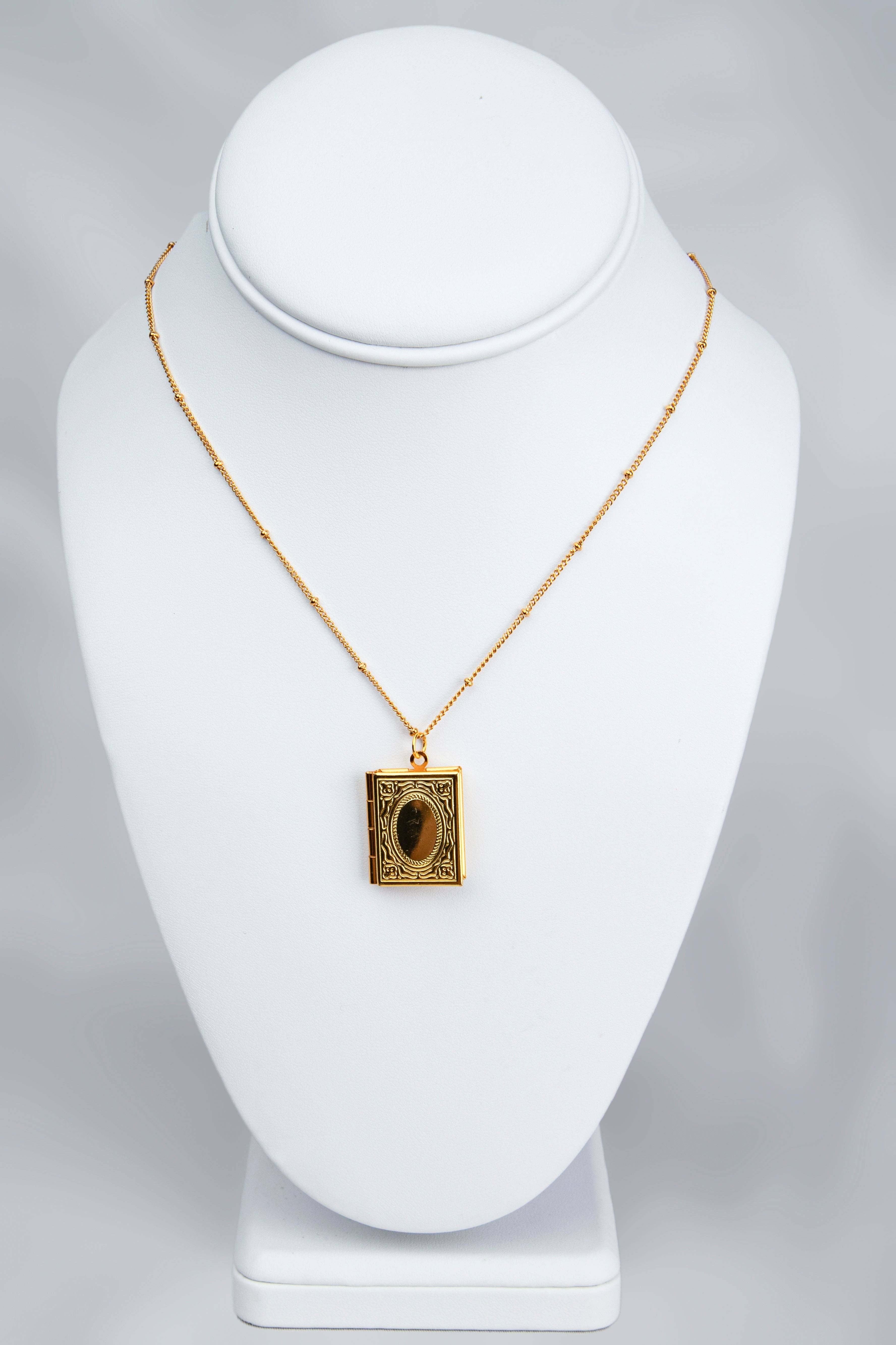 Mumu Beads - Wholesale Locket Necklace - Book Locket Necklace5