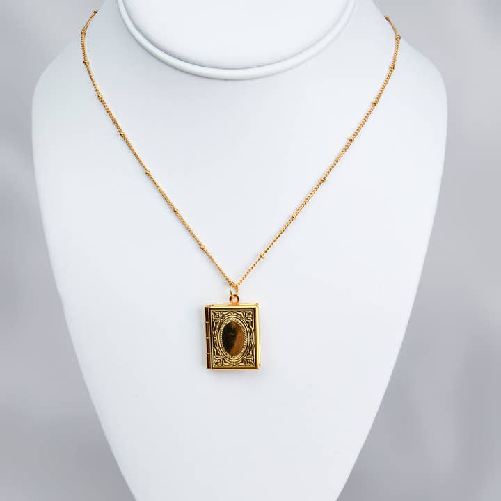 Mumu Beads - Wholesale Locket Necklace - Book Locket Necklace5