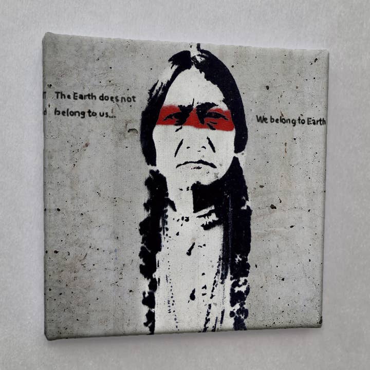 Impresión en lienzo #01463 Earth Street Art para venta al por mayor de Eicie