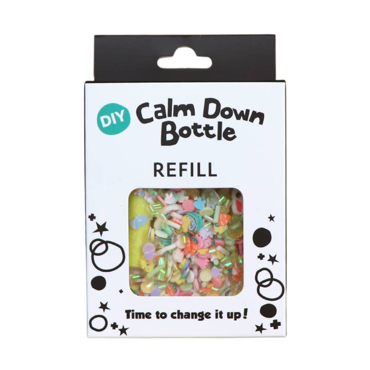 Mountain Breeze Distribution - Wholesale DIY Craft Kit - Kids - DIY Calm Down Bottle Refill0