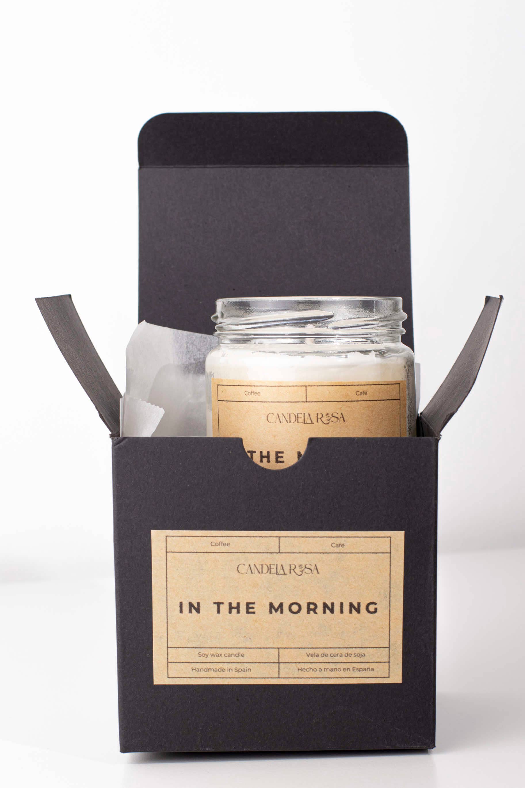 Candela Rosa - Wholesale Jar/Filled Candle - Fruit and Herb Rustic Soy Wax Scented Candle2