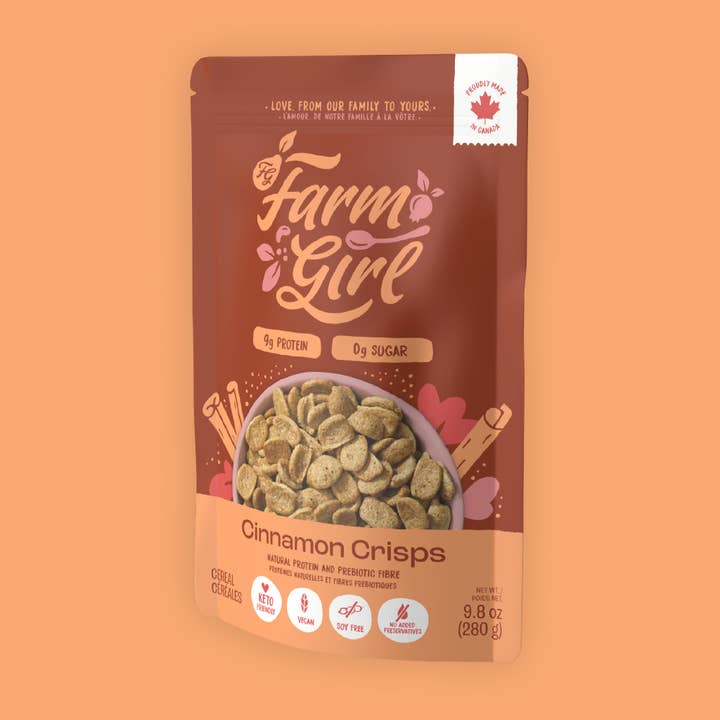 Farm Girl - Wholesale Breakfast Cereal - Cinnamon Crisps