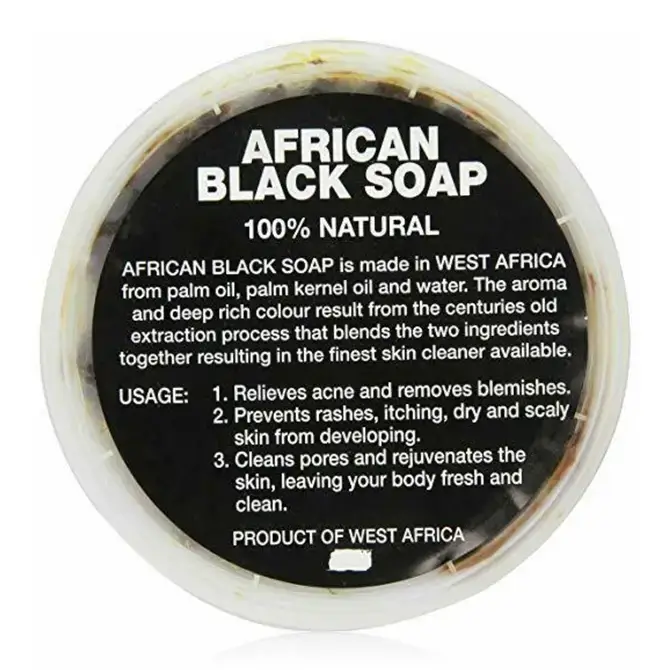 HalalEveryDay – wholesale Bar Soap – African Black Soap Paste1
