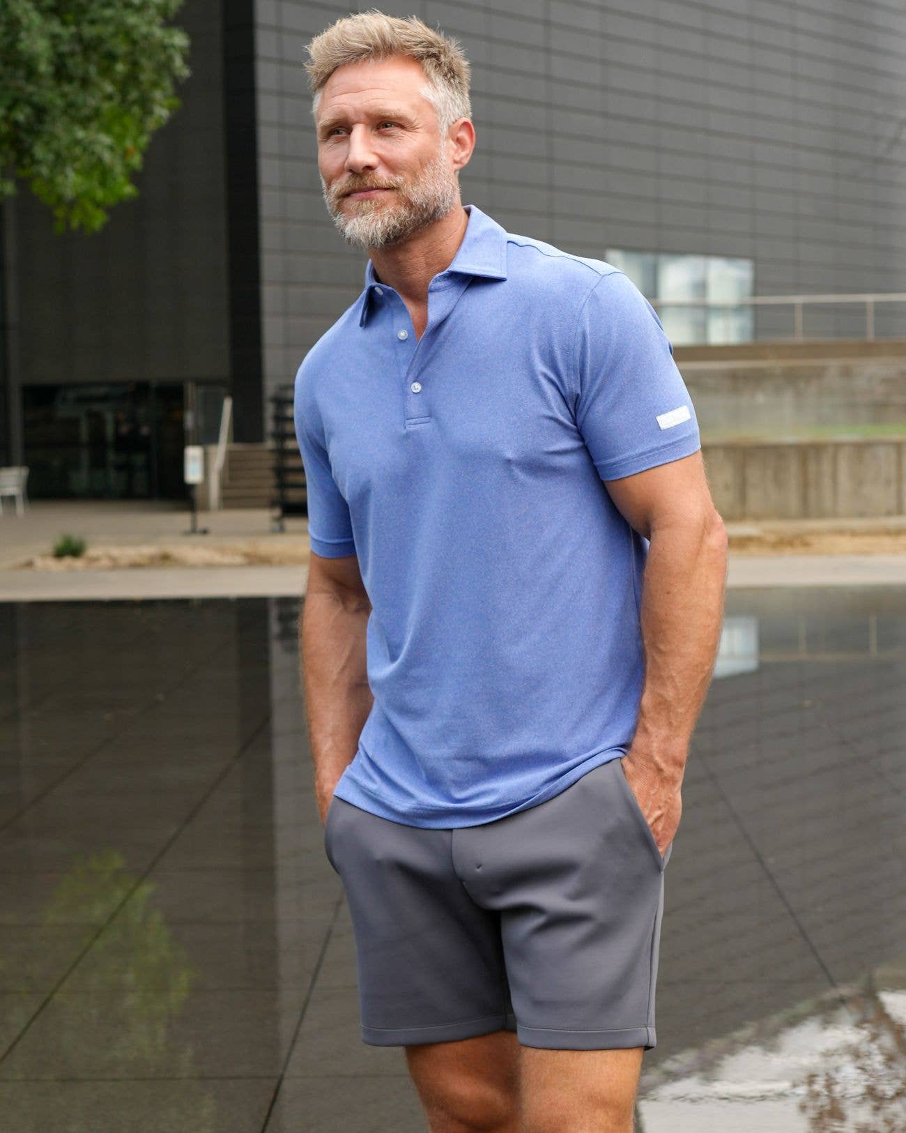 USA Palm - Wholesale Polo - Men's - Heathered Polo26