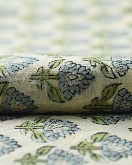 Thread To Form – wholesale Tablecloth – Quill Block Printed Fabric By The Yard3