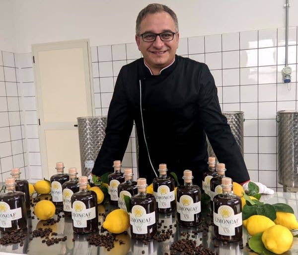 Mellis di Foti Enrico - Vendita all'ingrosso Liquore - Limoncaf Limoncello e caffè liquore, 100% made in Italy4