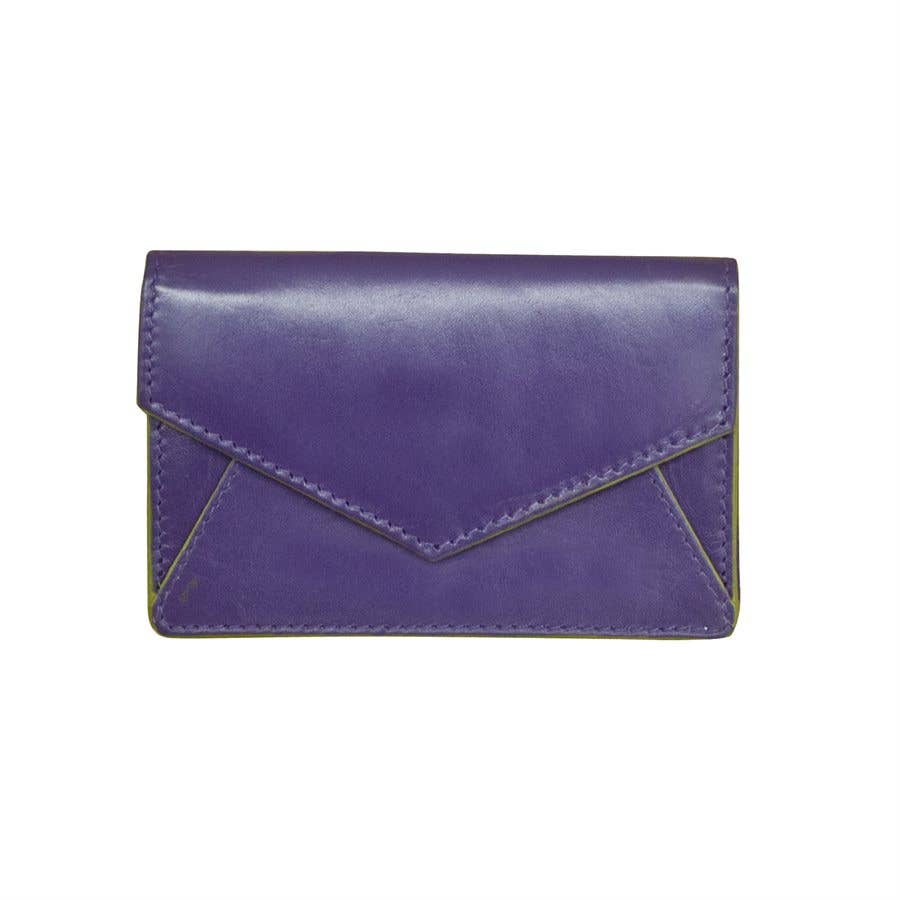 ili New York - Wholesale Card Holder - Women's - 7811 Leather Envelope Business Card Holder16