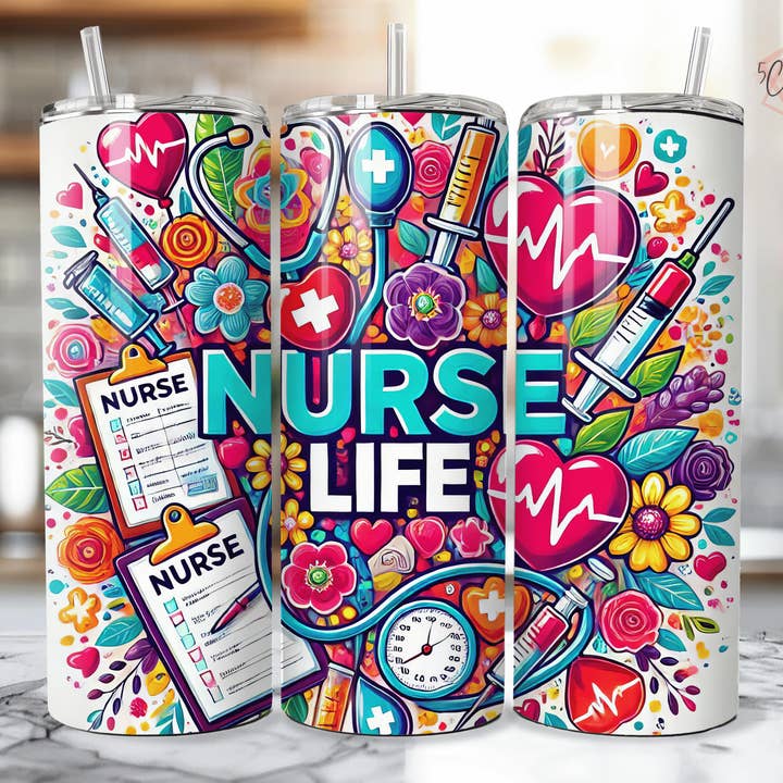 Nurse Life Tumbler for wholesale by 5C's Wholesale