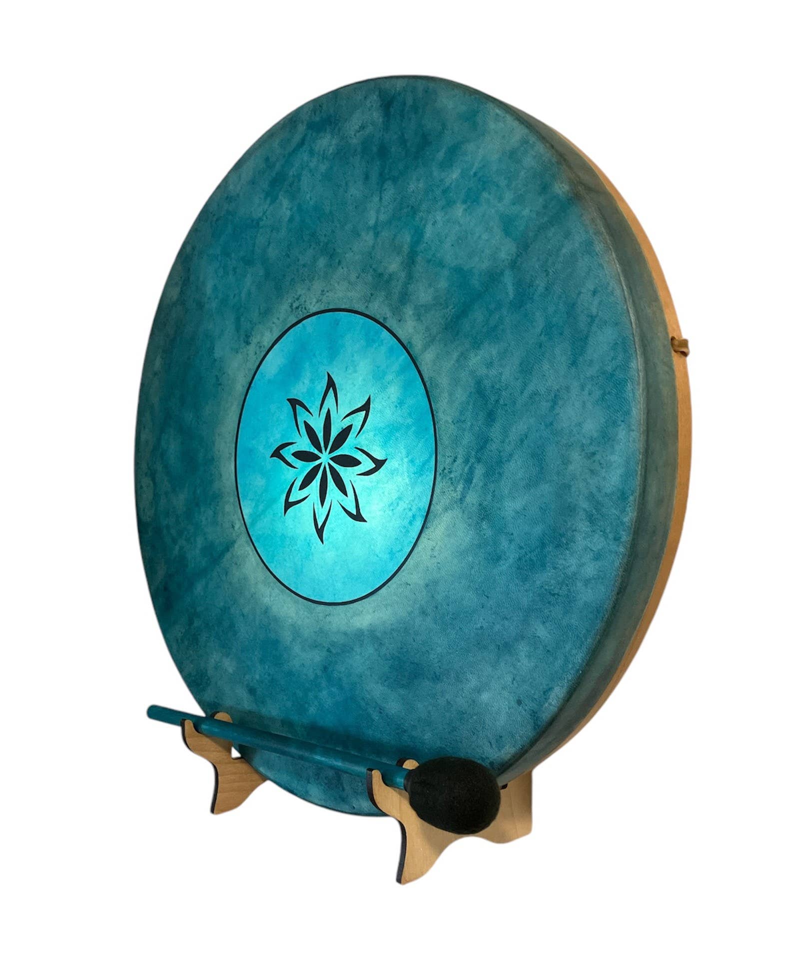 inRhythm - Wholesale Sculpture - Lotus Flower Drum w/ optional Display Stand and Carry Bag7