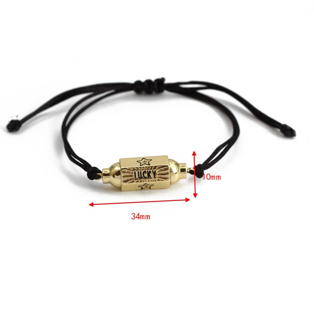 HoopLa – wholesale Charm/dangle bracelet – Friendship Bracelet- Enamel Steel, Cord, Slider fit2