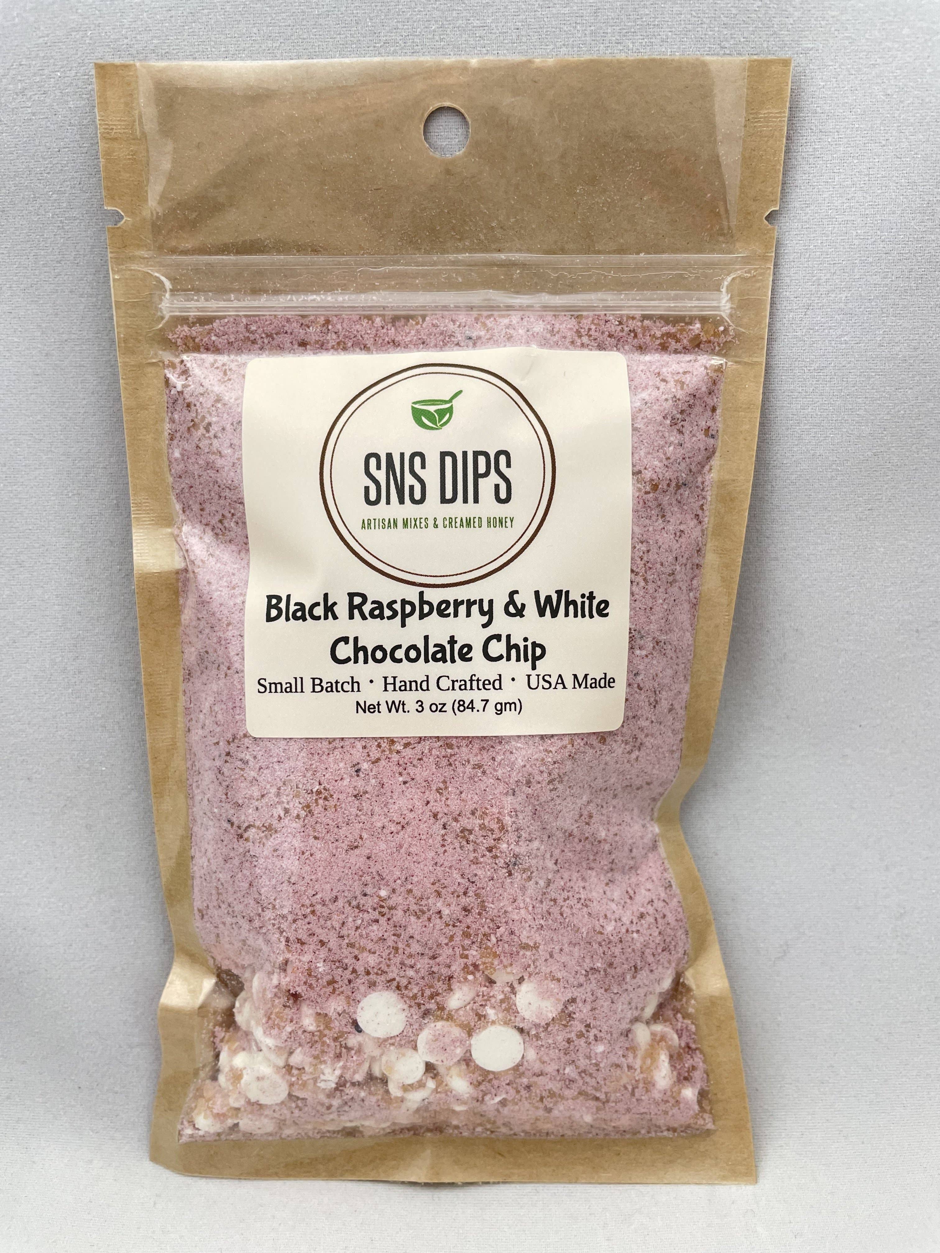 SnS Dips - Wholesale Dip - Black Raspberry White Chocolate Chip