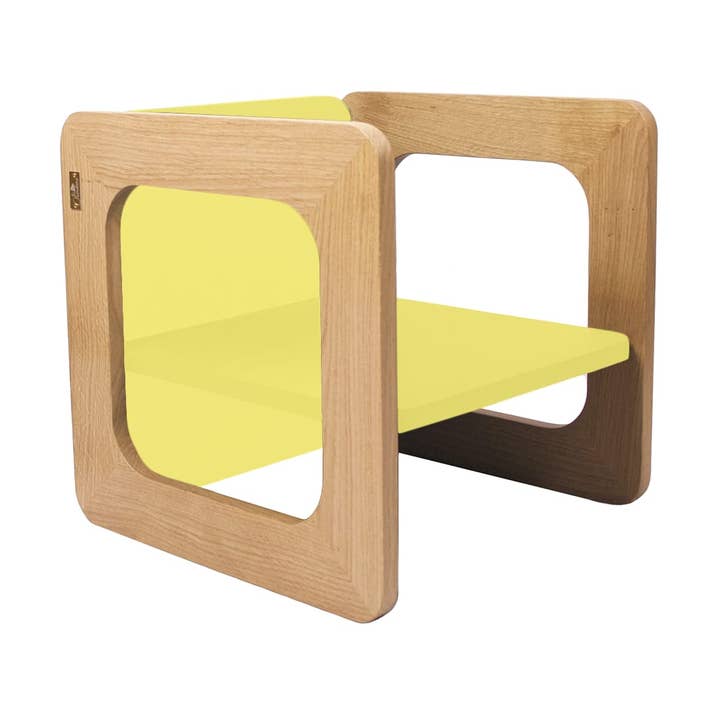 Cubos 3 em 1 Tsuga amarelo por atacado de la charolière