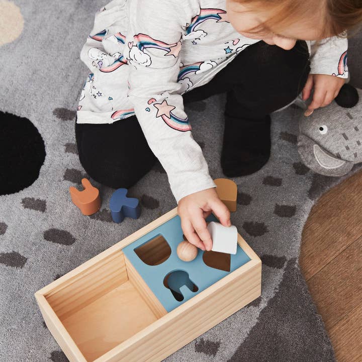 OYOY LIVING DESIGN - Wholesale Puzzle - Kids - Wooden Puzzle Box - Nature4