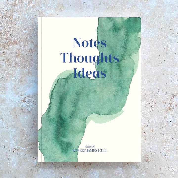 Abstrakt noter Tanker Idéer A5 Notebook for engroshandel hos Robert James Hull