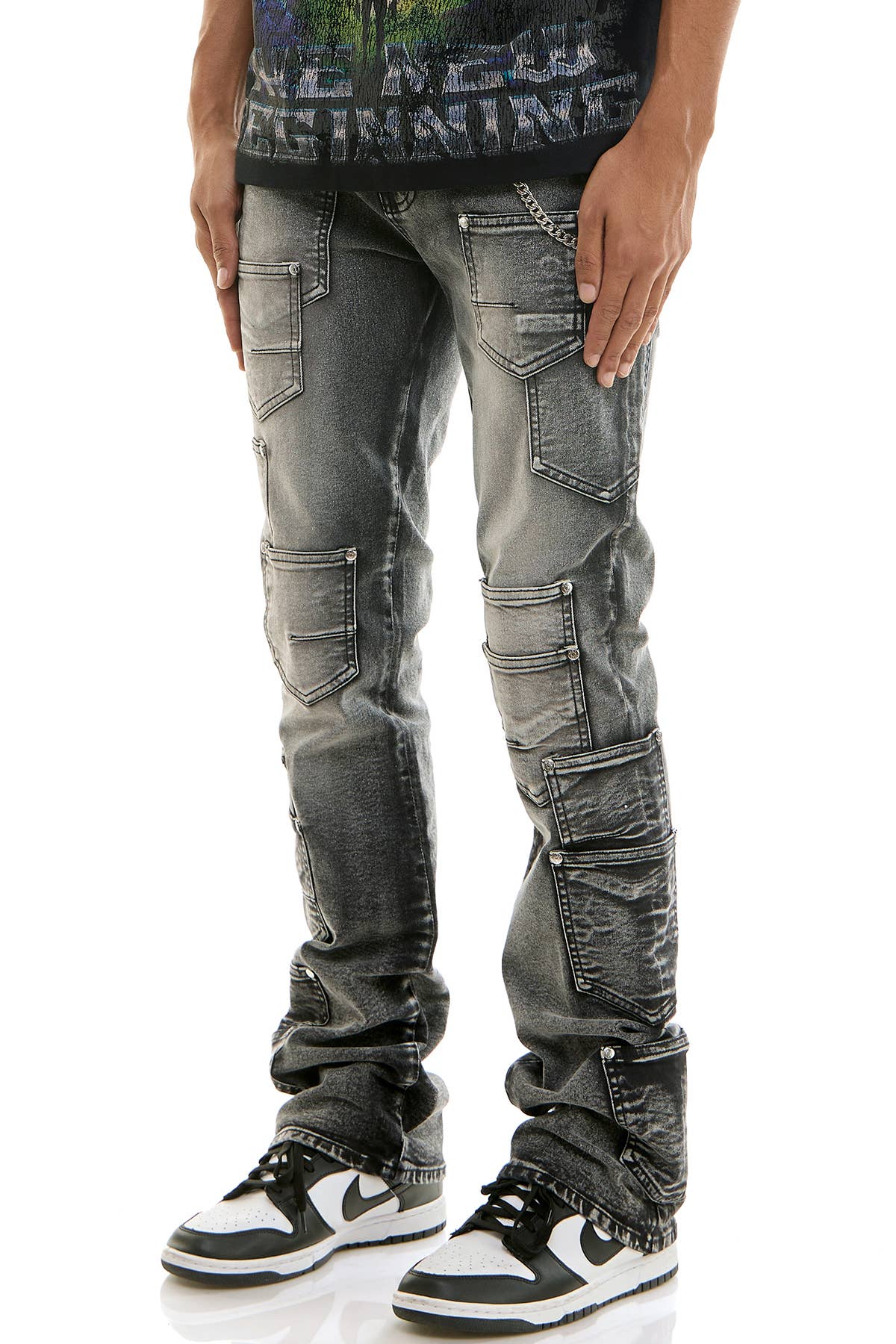 KDNK - Vente Jean – homme - JEAN ÉVASÉ À POCHE7