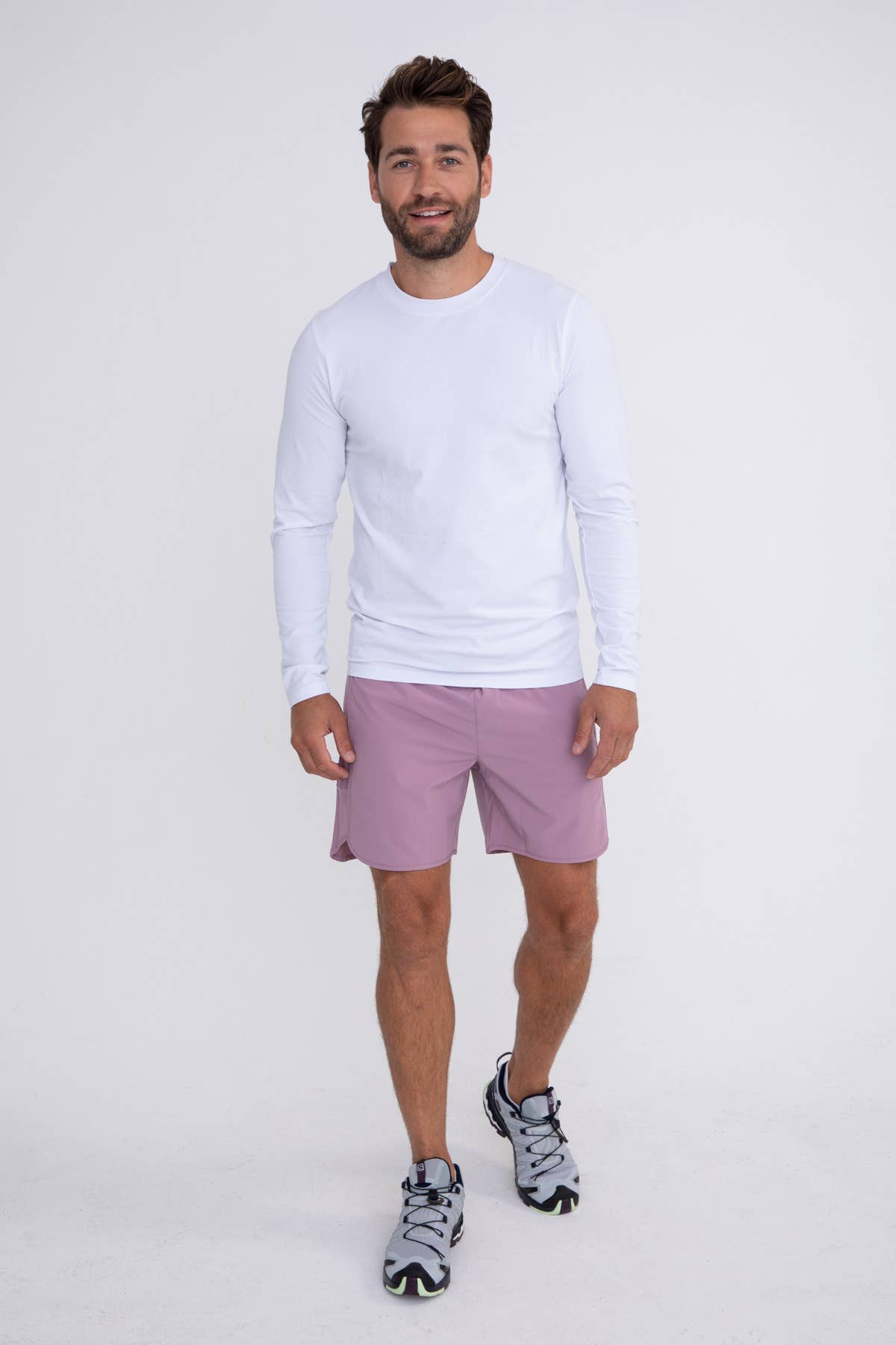 Mono B - Wholesale T-shirt - Heren - Pima katoenmix shirt met lange mouwen14