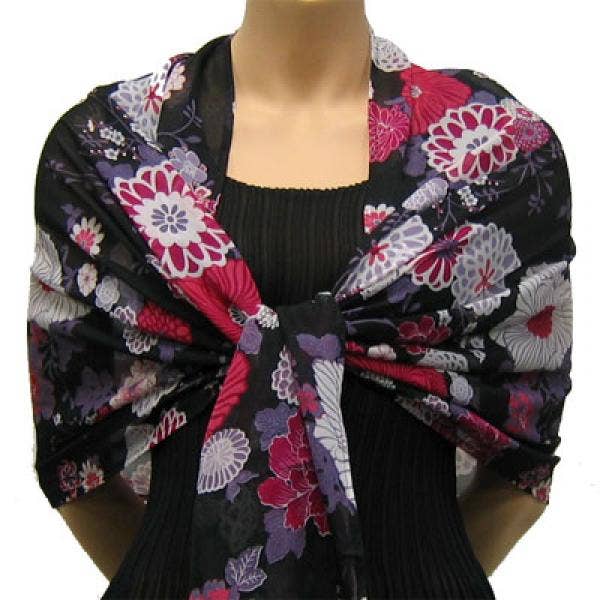 The Magic Scarf Company – wholesale Wrap – Women's – 679 - Georgette Wraps5