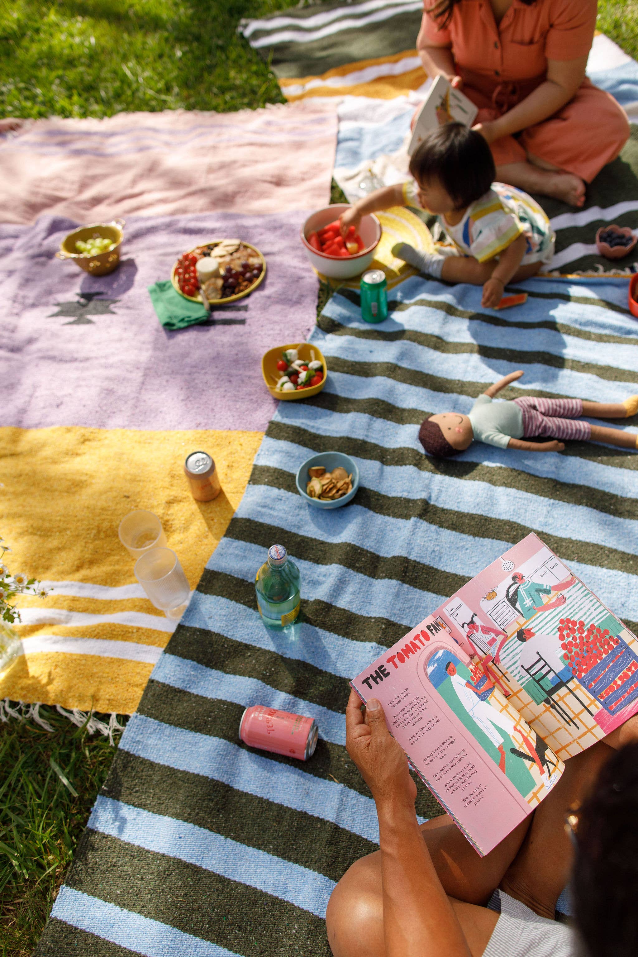 Caminito - Vendita all'ingrosso Coperte da picnic - Marea Lago - Coperta in rotolo4