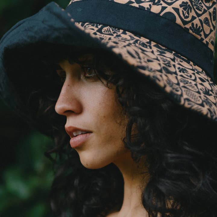 Solara bucket-hatt - svart för wholesale av Barefoot Blonde Collection