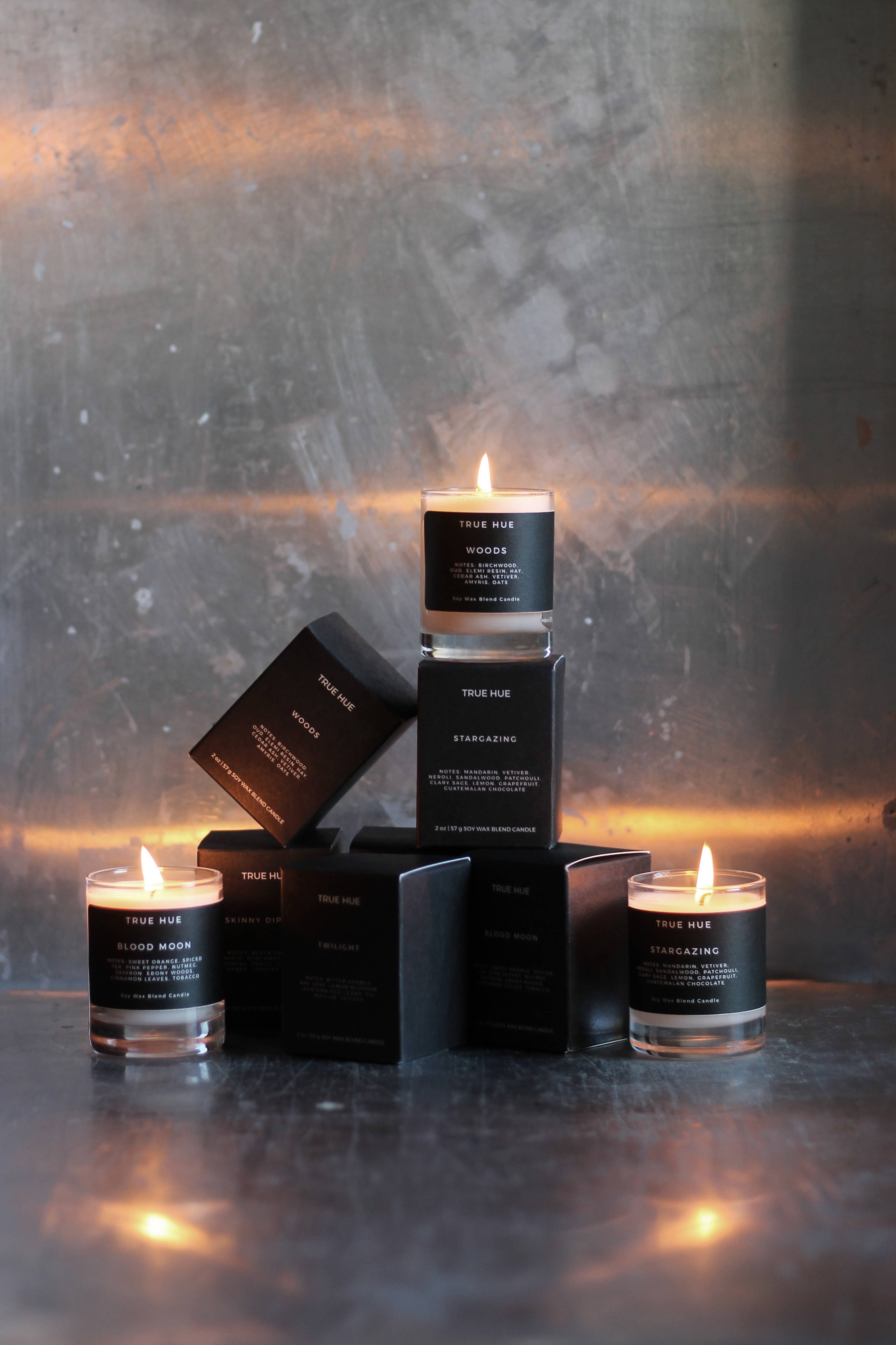 True Hue - Wholesale Pot/gevulde kaars - Twilight Mini-kaars2