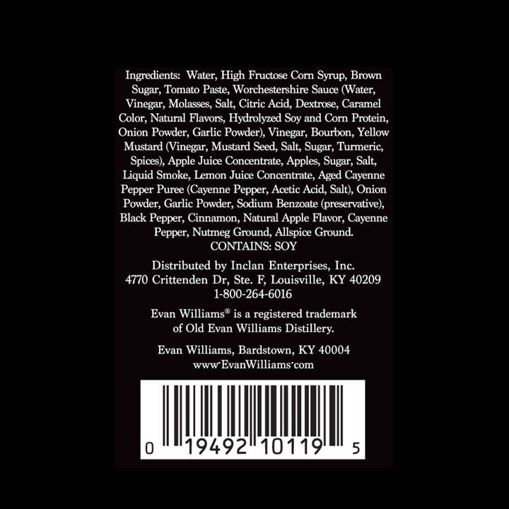 Bourbon Country Products – wholesale BBQ sauce – Evan Williams Spicy Apple Grilling Sauce4
