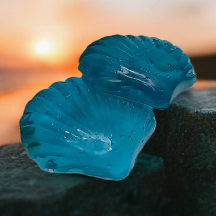 Vanilla and Rosemary infused in Glycerin Shell Soap for wholesale by Simply Organic Soaps