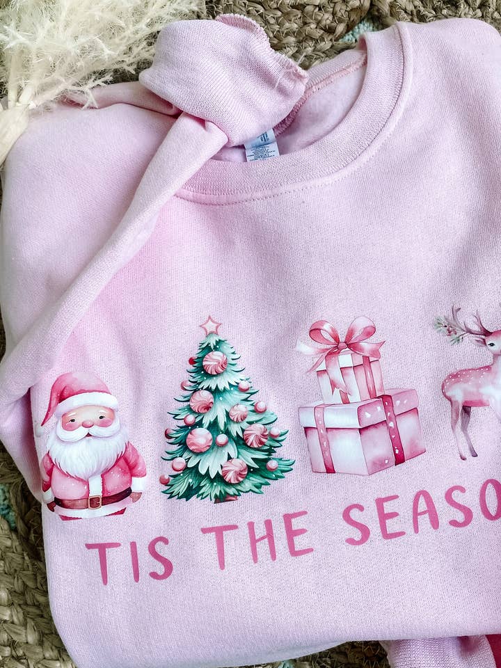 Tis The Season Graphic Sweatshirt for wholesale by RAGS & ROYAL