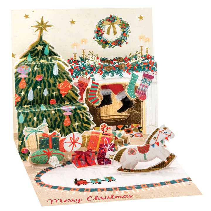 Up With Paper - Wholesale Christmas Card - Christmas Mini Pop-up Card Display - Display with 111 Cards3