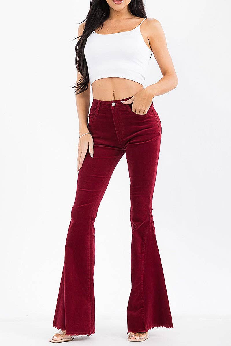 ROUSSEAU – Engroshandel Bukser - Dame – BUKNAPPER LOMMER BELL-BUKSEFLØJLSBUKSER14