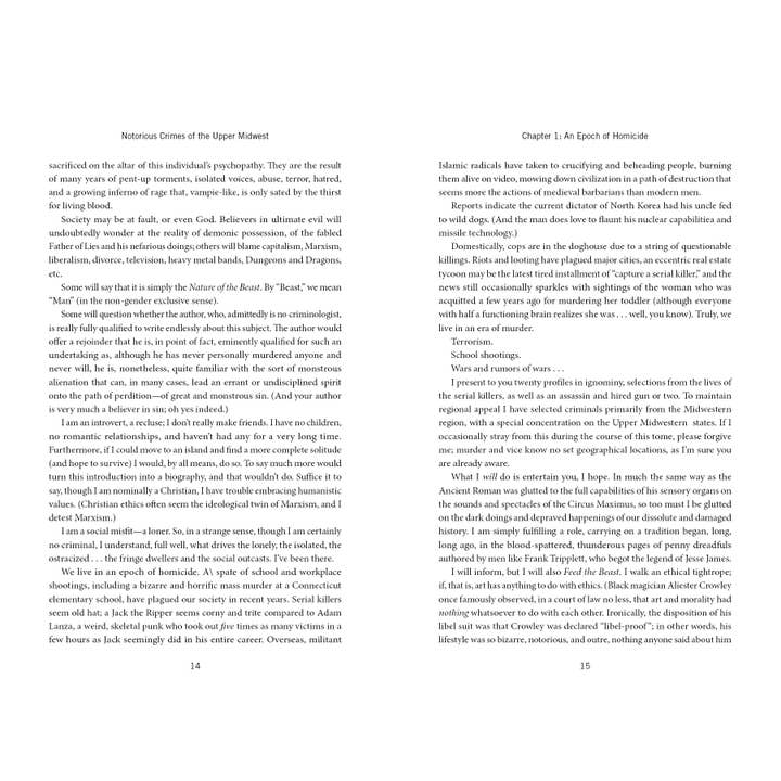 Schiffer Publishing - Wholesale True Crime - Notorious Crimes of the Upper Midwest6