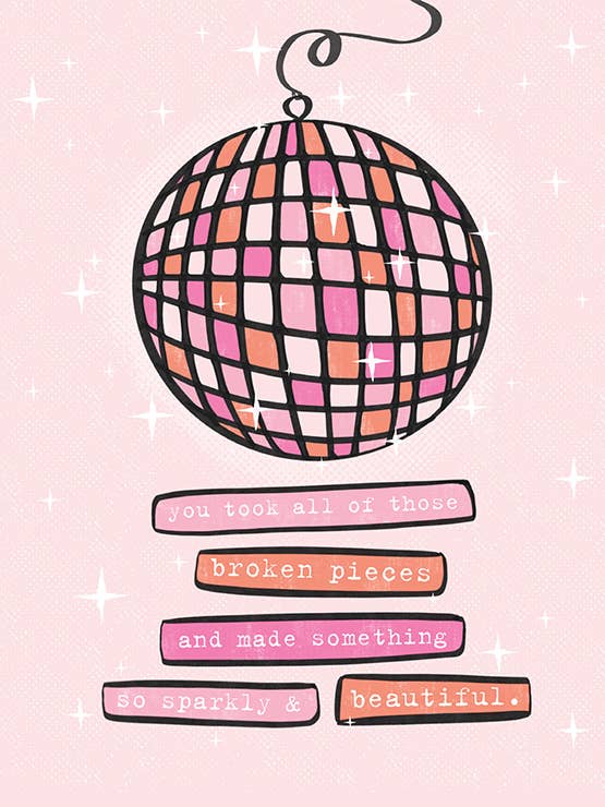 FC123 SOMETHING BEAUTIFUL - BLANK - A2 for wholesale by Fun Folks